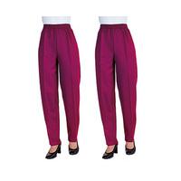 Comfort Fit Trousers (2 Pairs, SAVE £5)