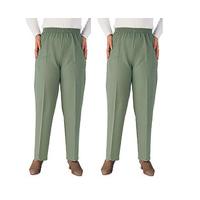 comfort fit trousers 2 pairs save 5