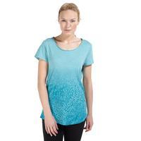 columbia womens horizons scoop neck tee blue