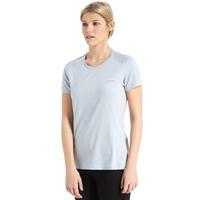 columbia womens titan ice short sleeve shirt blue