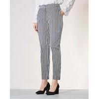 Cotton Sateen Ankle Grazer Trousers