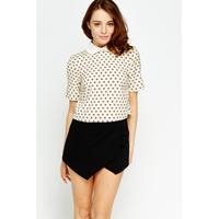 Collar Crop Top