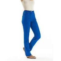 Coloured Straight Leg Jeans Length 31ins