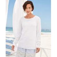 Cotton Boat Neck Jumper