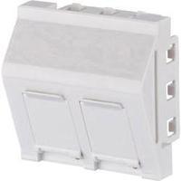 Conduit connector boxes double Metz Connect 130915J4502KE Pure white