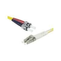 Connect 2 m OS2 9/125 LSZH ST/LC Fiber Duplex Patch Cord - Yellow