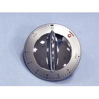 Control Knob Assembly (Silver & Chrome)