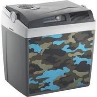 Cool box K26 AC/DC Camouflage 12 V, 230 V Grey-blue 25 l EEC=A+++ MobiCool