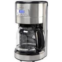 Coffee maker Renkforce CM4276-V Stainless steel (brushed), Black Cup volume=10 Timer, Display