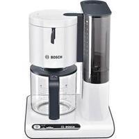 Coffee maker Bosch TKA8011 White, Anthracite Cup volume=10 Glass jug, Plate warmer