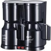 Coffee maker Severin KA 5828 Duo Black Cup volume=8 Thermal jug