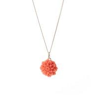 Coral Flower Pendant