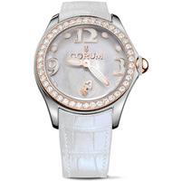 Corum Watch Bubble Mother of Pearl Ladies White Diamond