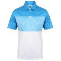 Contrast Fade Mens Polo 2017