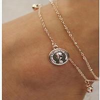 Coin Alloy Anklet Daily/Casual 1pc