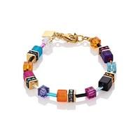 Coeur De Lion Deep Multicolour Cube Bracelet