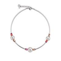 coeur de lion large pearl red necklace