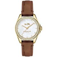 Coach Ladies Tristen Gold Plated Watch 14502314