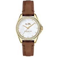 Coach Ladies Tristen Gold Plated Watch 14502314