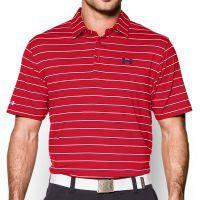 ColdBack Par Stripe Polo Red (1253474-600)