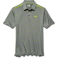 Coldblack Stripe Polo - Steel/High Vis Yellow