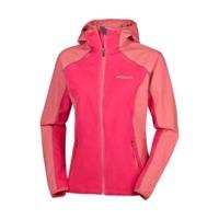 columbia womens whisper creek softshell bright geranium