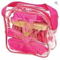 cottage craft junior horse grooming kit colour pink