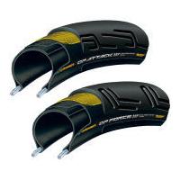 Continental GP Attack II and Force II Clincher Road Tyres - 700c x 23-25mm
