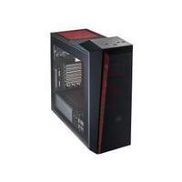 Coolermaster Masterbox 5T - Black with red accents