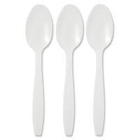 CPD Plastic Table Spoon White - 100 Pack