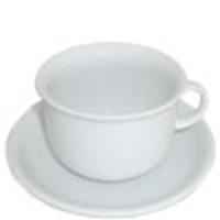 CPD Porcelain Cup & Saucer Set - 6 Pack