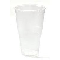 CPD Clear Plastic Pint Glass - 50 Pack