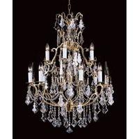 CP00669/8+4+1 Twelve Light Crystal Preciosa Chandelier