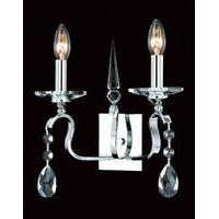 CPA11806/2WB/CH Crystal Preciosa Chrome Wall Bracket