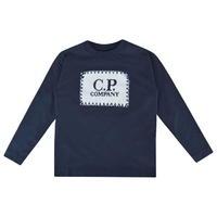 cp company junior boys long sleeved t shirt