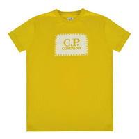 cp company junior boys patch logo t shirt