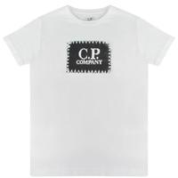 CP COMPANY Junior Boys Patch Logo T Shirt