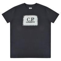 CP COMPANY Junior Boys Patch Logo T Shirt