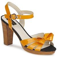 C.Petula PIN-UP women\'s Sandals in yellow