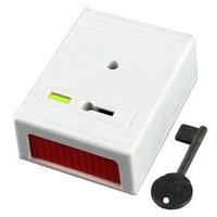 CQR Panic Button & Key Personal Attack Hold-Up Device White Finish