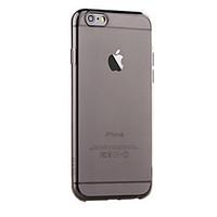 Crystal Clear Transparent Soft Silicone TPU Cover Case for iPhone 6/6S(Assorted Color)
