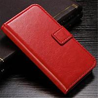 Crazy Horse PU Leather Full Body Case with Card Slot and Stand for iPhone 4/4S (Assorted Colors)