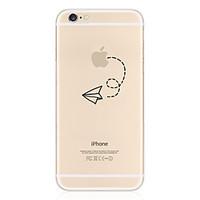 Creative Pattern Transparent TPU Pattern Soft Case for iPhone 5/5S