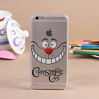 Creative Pattern Transparent TPU Pattern Soft Case for iPhone 6/6S