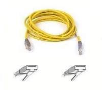 Crossover Cable Moulded UTP (Yellow Cable with Grey Boot) 5m