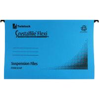 Crystal File Flexi Standard Fc Blue Pk50