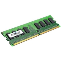 Crucial CT25664AA800 2GB DDR2 800MHz/PC2-6400 Memory Non-ECC Unbuffered CL6