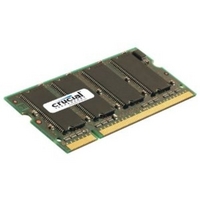 crucial ct25664ac667 2gb ddr2 667mhzpc2 5300 laptop memory sodimm cl5  ...