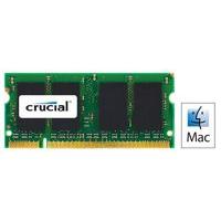 crucial 2gb ddr2 800mhz pc2 6400 cl6 sodimm 200 pin for mac