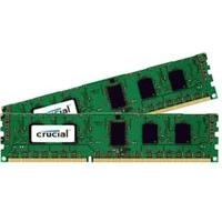 Crucial 2GB Kit (1GBx2) DDR3 1600MHz Mt/s (pc3-12800) Cl11 Unbuffered Udimm 240pin